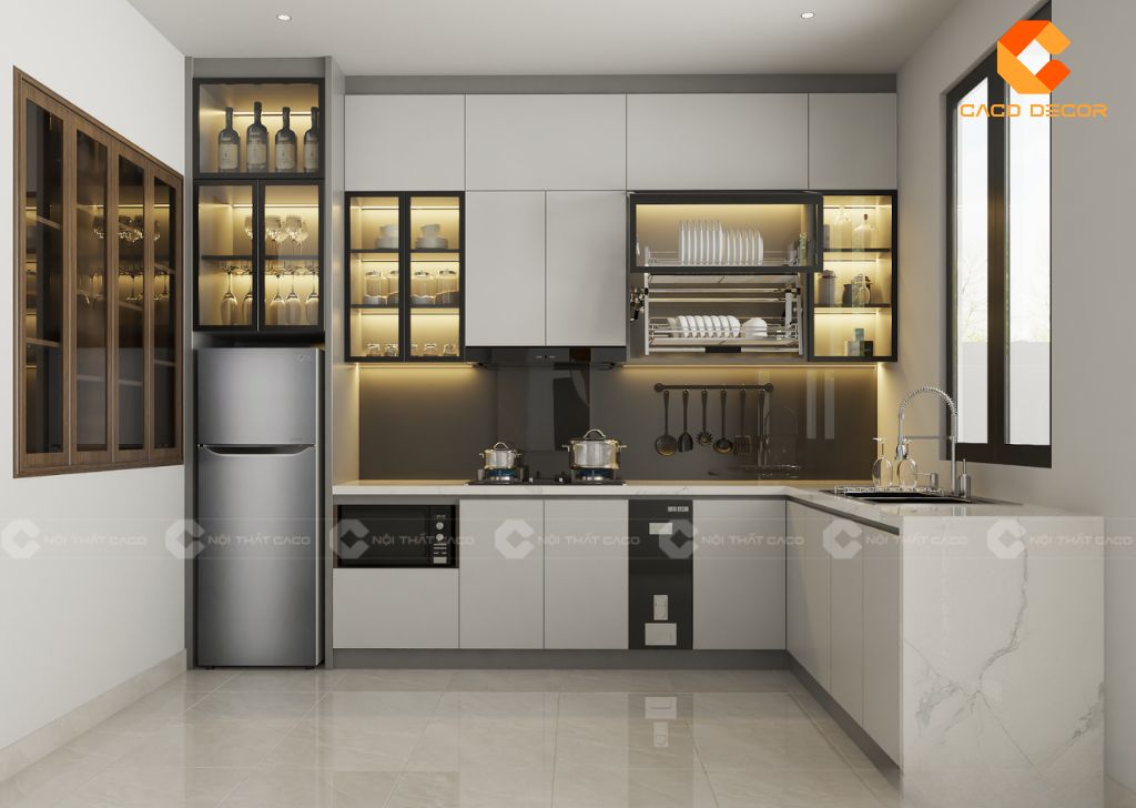 Báo Giá Tủ Bếp Nhựa Cao Cấp Mới Nhất 2025 5