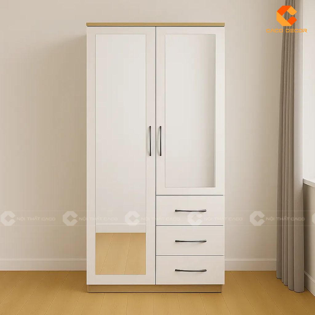 Những kích thước tủ quần áo tiêu chuẩn phổ biến hiện nay 3