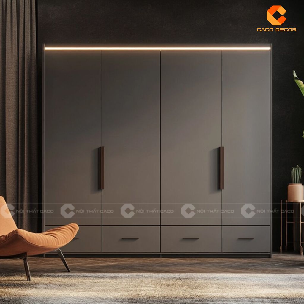 Những kích thước tủ quần áo tiêu chuẩn phổ biến hiện nay 7