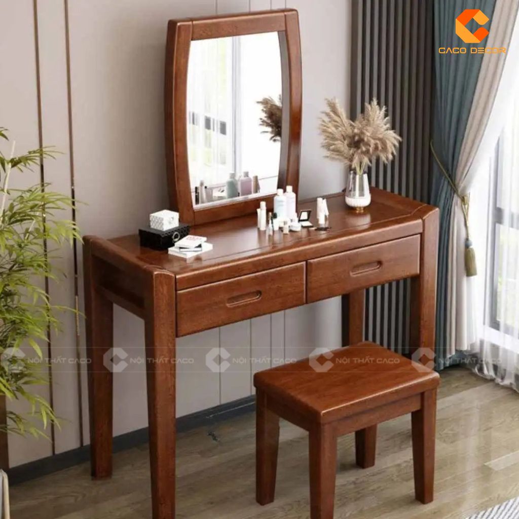 Bàn Trang Điểm Gỗ Óc Chó Đẹp Giá Xưởng Tại Nội Thất CaCo 9
