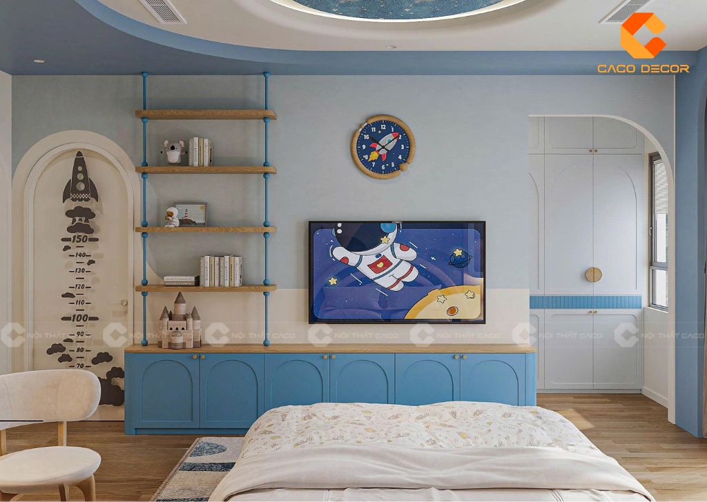 Thiết Kế Phòng Trẻ Em Hiện Đại Tại Gò Vấp - Nội Thất CaCo 4