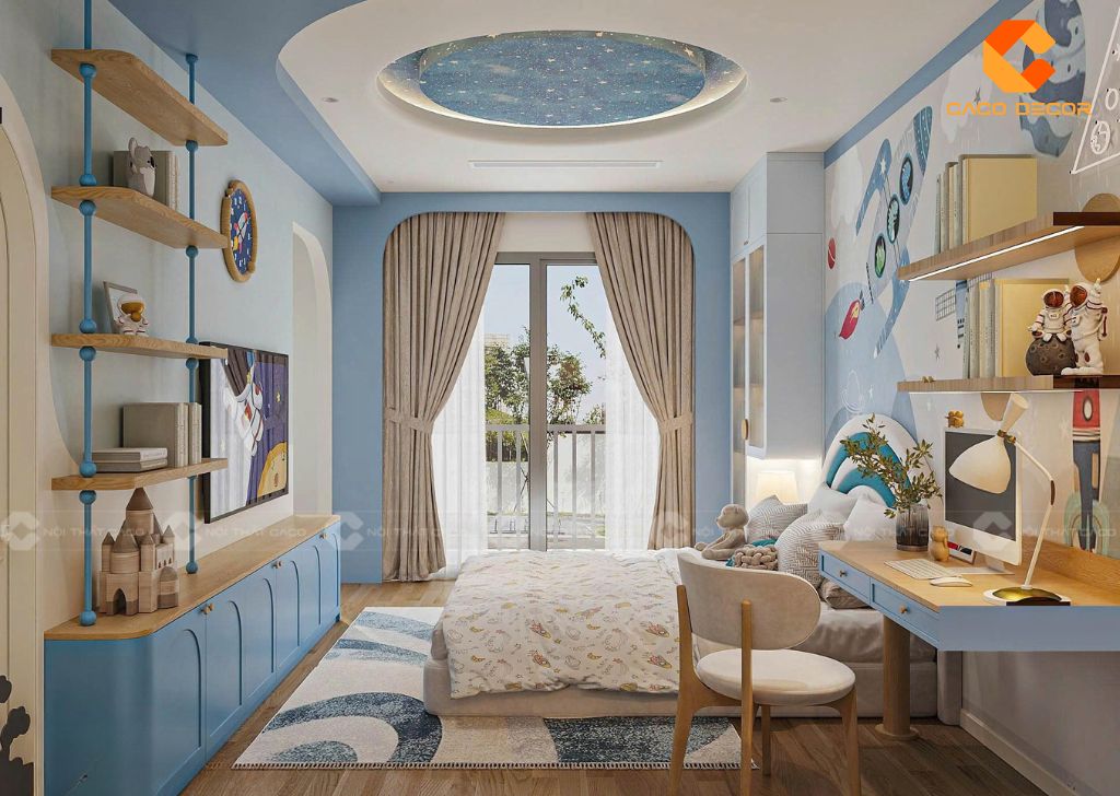 Thiết Kế Phòng Trẻ Em Hiện Đại Tại Gò Vấp - Nội Thất CaCo 5