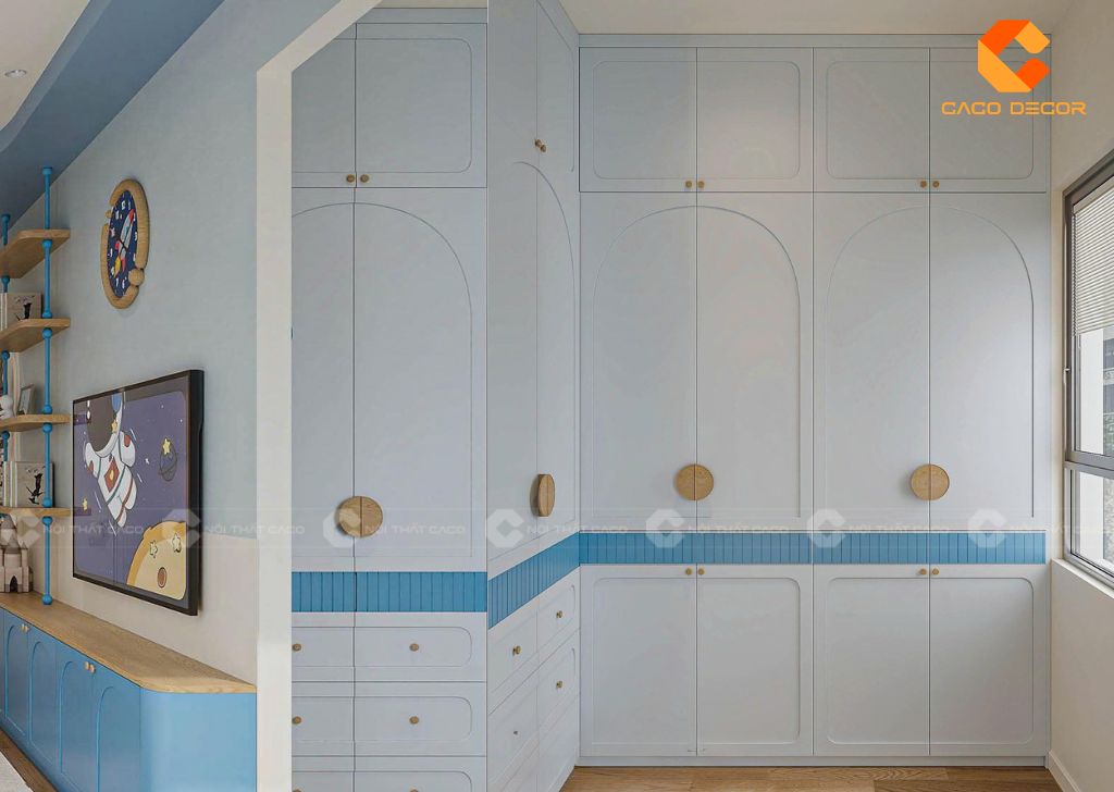 Thiết Kế Phòng Trẻ Em Hiện Đại Tại Gò Vấp - Nội Thất CaCo 6