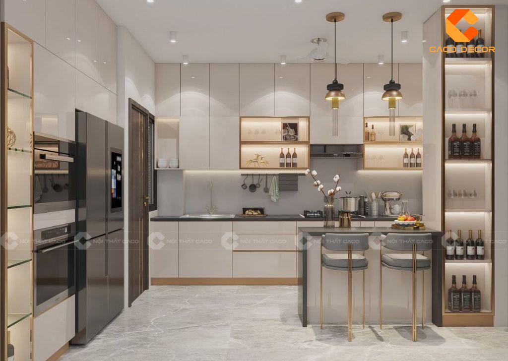 Tủ Bếp Đẹp, Tiện Nghi - Mua Ngay Tại Nội Thất CaCo 1