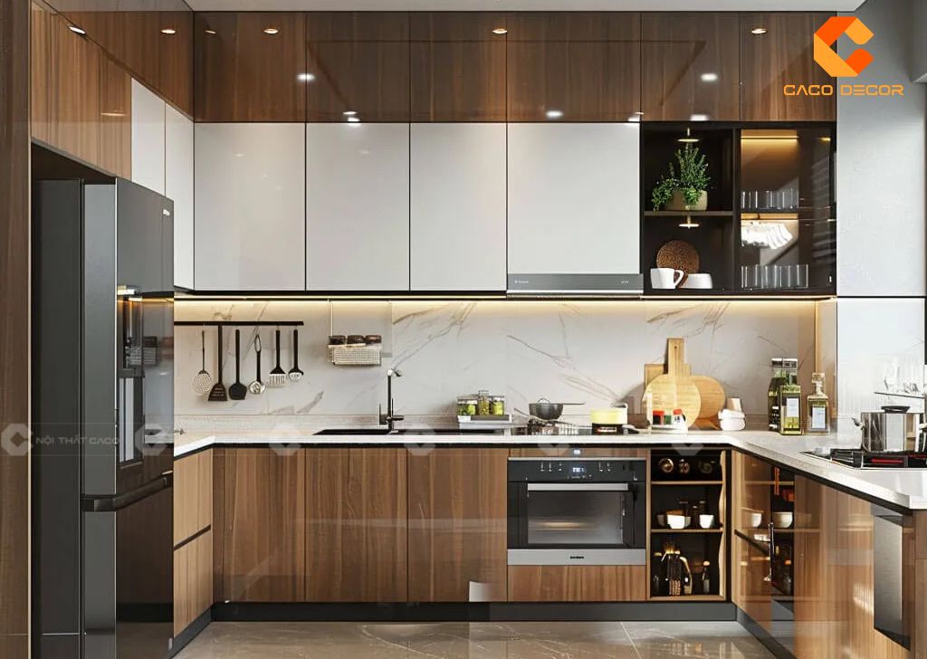 Tủ Bếp Đẹp, Tiện Nghi - Mua Ngay Tại Nội Thất CaCo 6