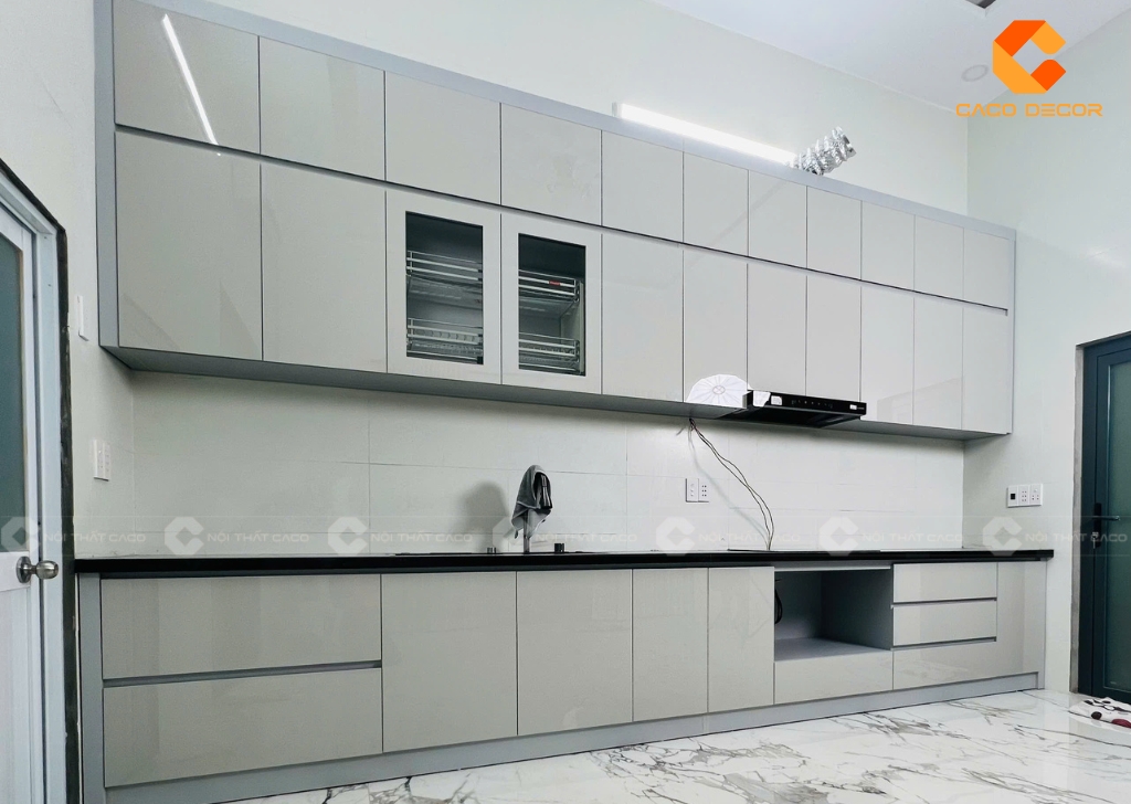 Tủ Bếp Gỗ Công Nghiệp TBM112 Bền Đẹp 4