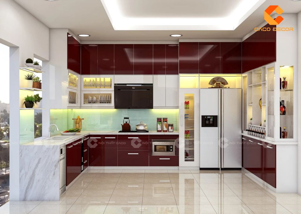 Báo Giá Tủ Bếp Nhựa Cao Cấp Mới Nhất 2025 11