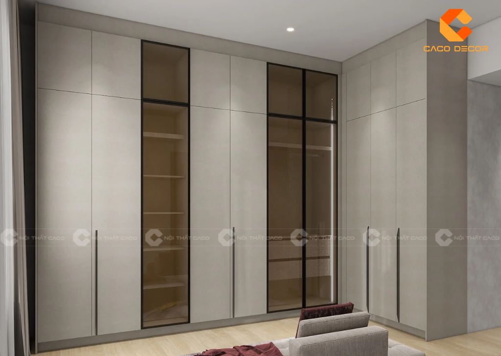 Top 15+ Mẫu Tủ Quần Áo Chữ L Hiện Đại Tối Ưu Diện Tích 2025 5