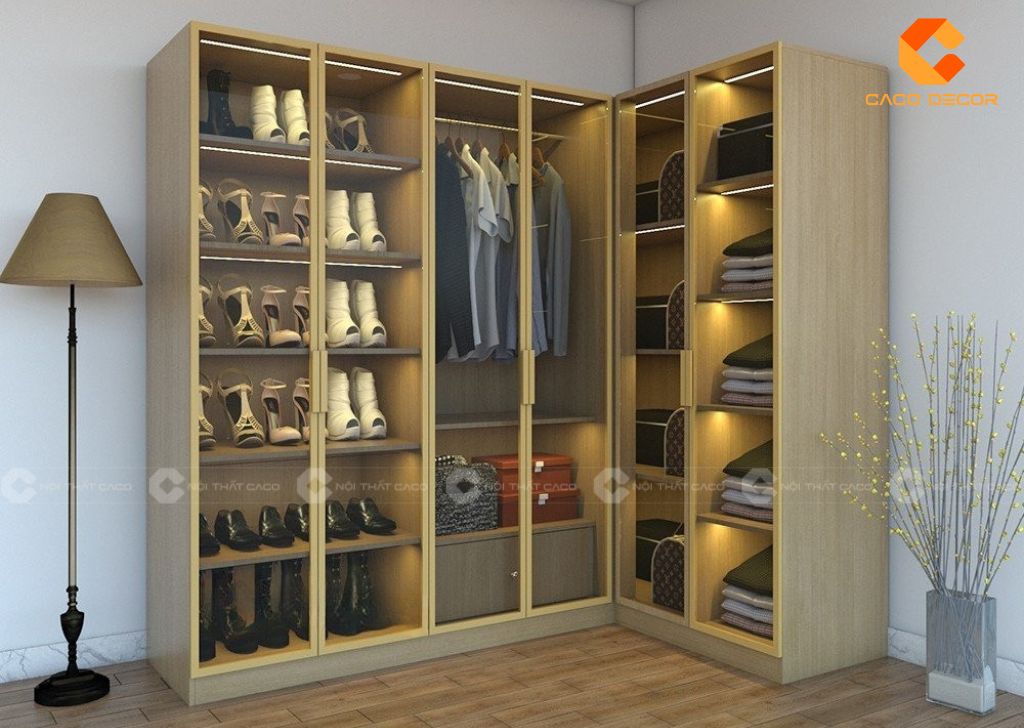 Top 15+ Mẫu Tủ Quần Áo Chữ L Hiện Đại Tối Ưu Diện Tích 2025 7