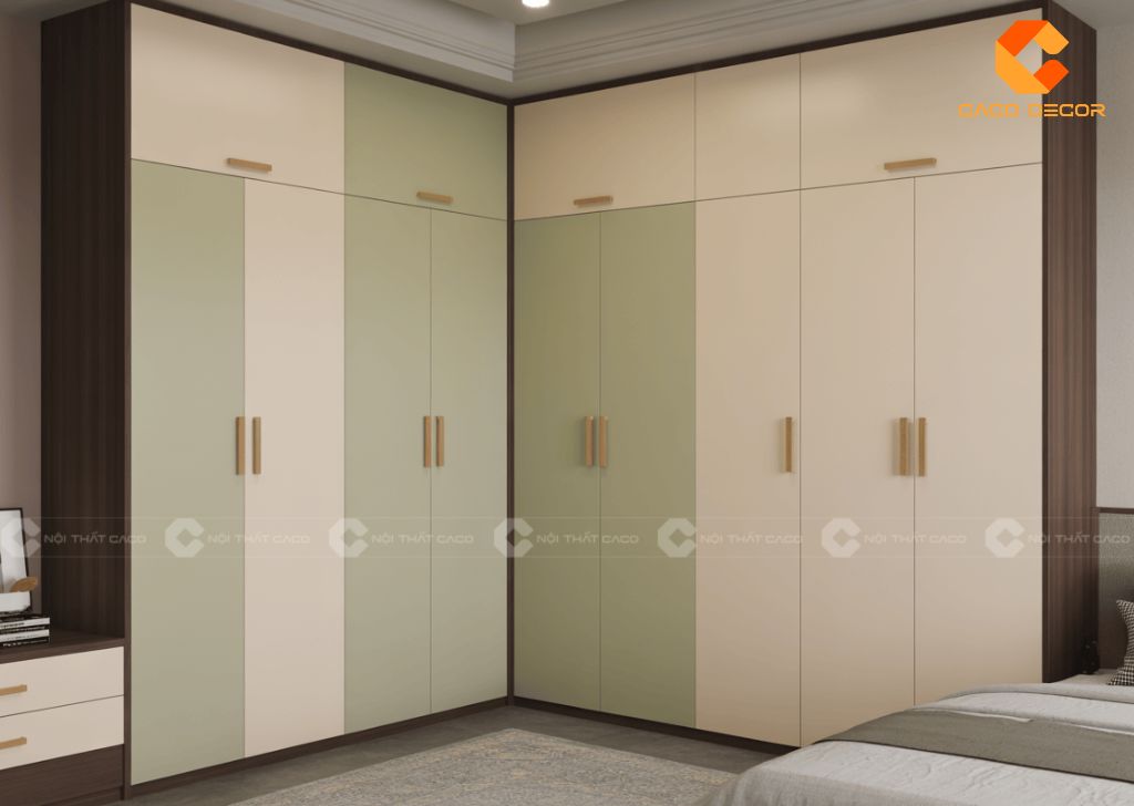 Top 15+ Mẫu Tủ Quần Áo Chữ L Hiện Đại Tối Ưu Diện Tích 2025 14