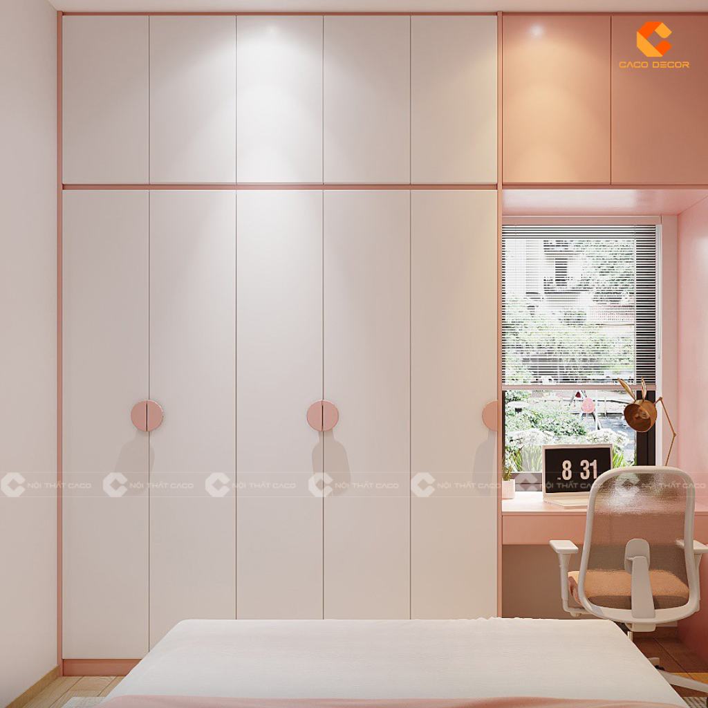 Tủ Quần Áo Trẻ Em Đẹp Hiện Đại, An Toàn Tại Nội Thất Caco 14