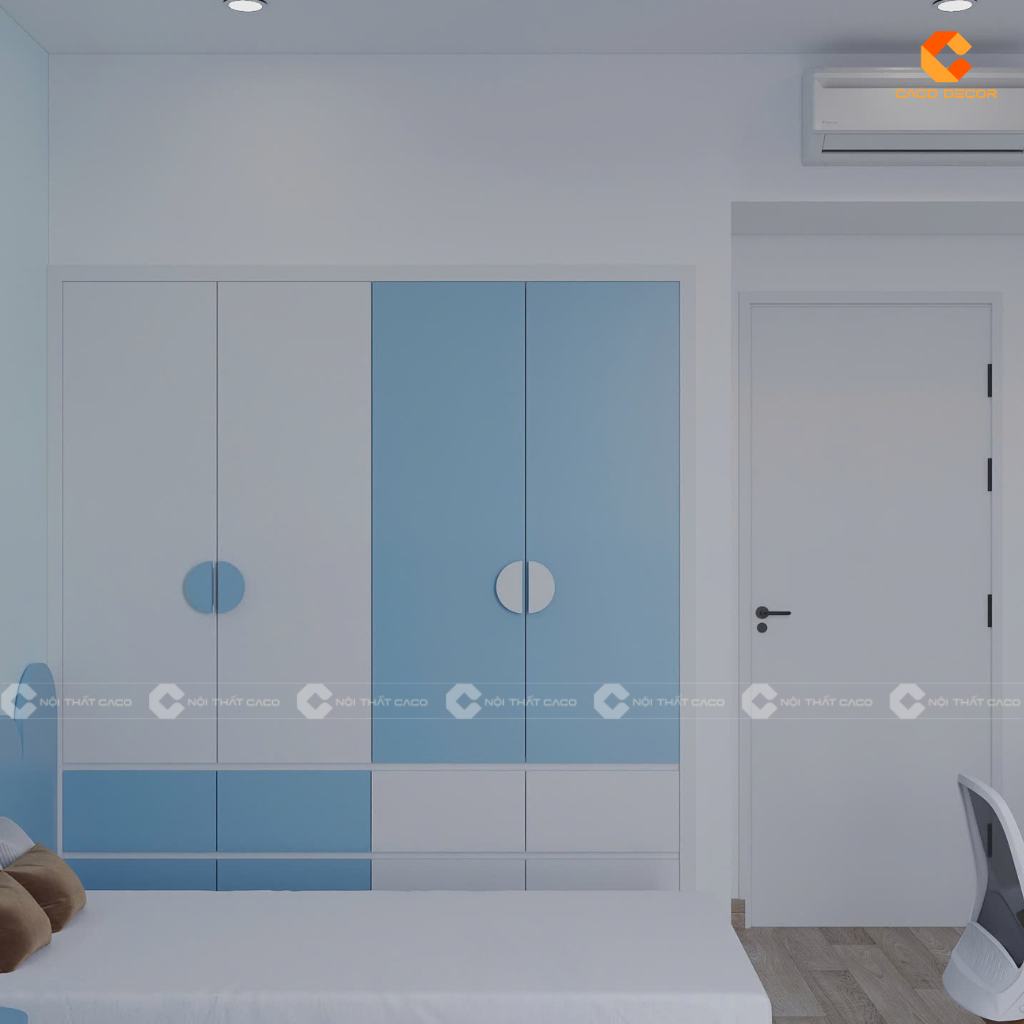 Tủ Quần Áo Trẻ Em Đẹp Hiện Đại, An Toàn Tại Nội Thất Caco 23
