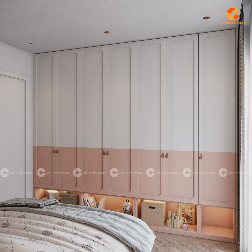 Tủ Quần Áo Trẻ Em Đẹp Hiện Đại, An Toàn Tại Nội Thất Caco 5