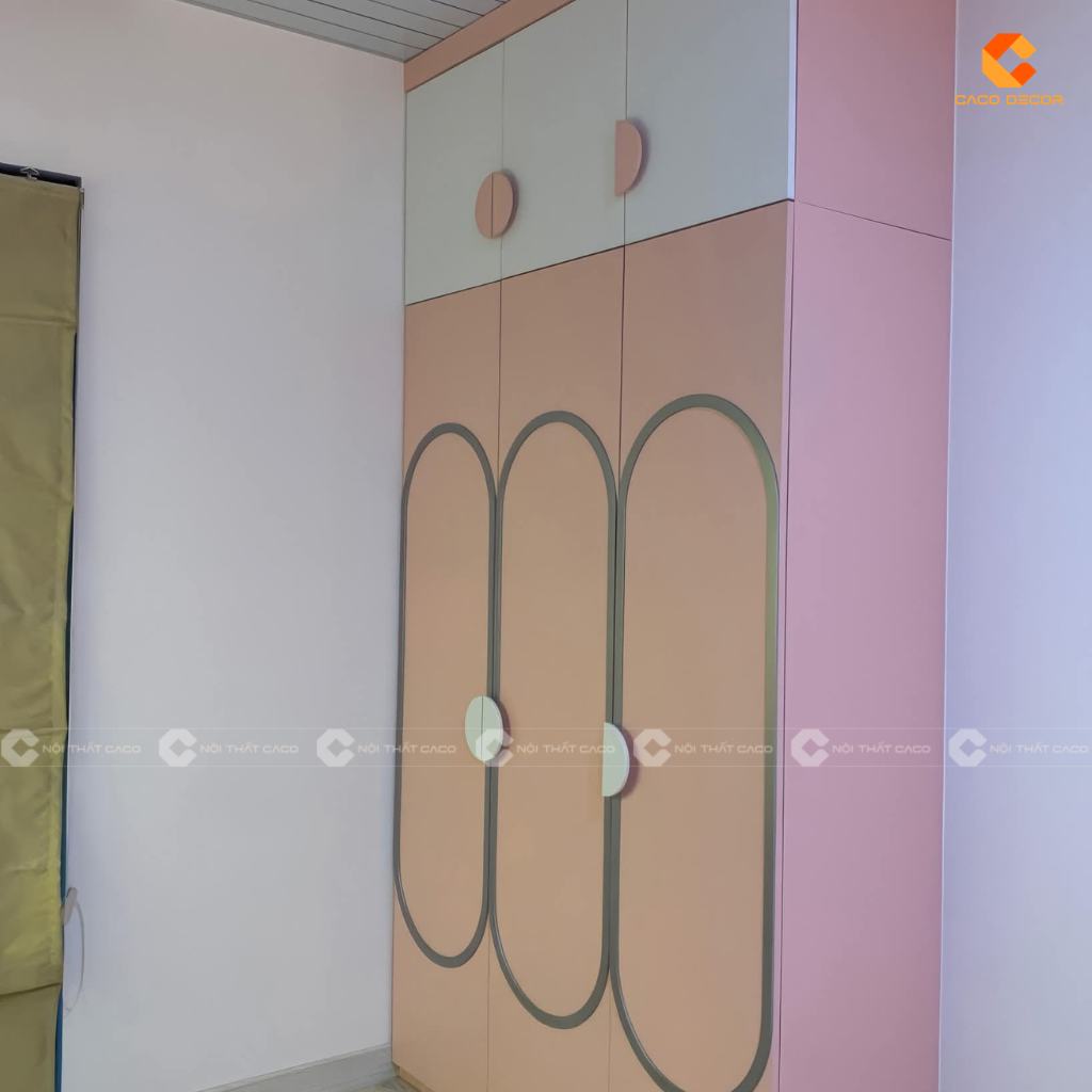 Tủ Quần Áo Trẻ Em Đẹp Hiện Đại, An Toàn Tại Nội Thất Caco 22