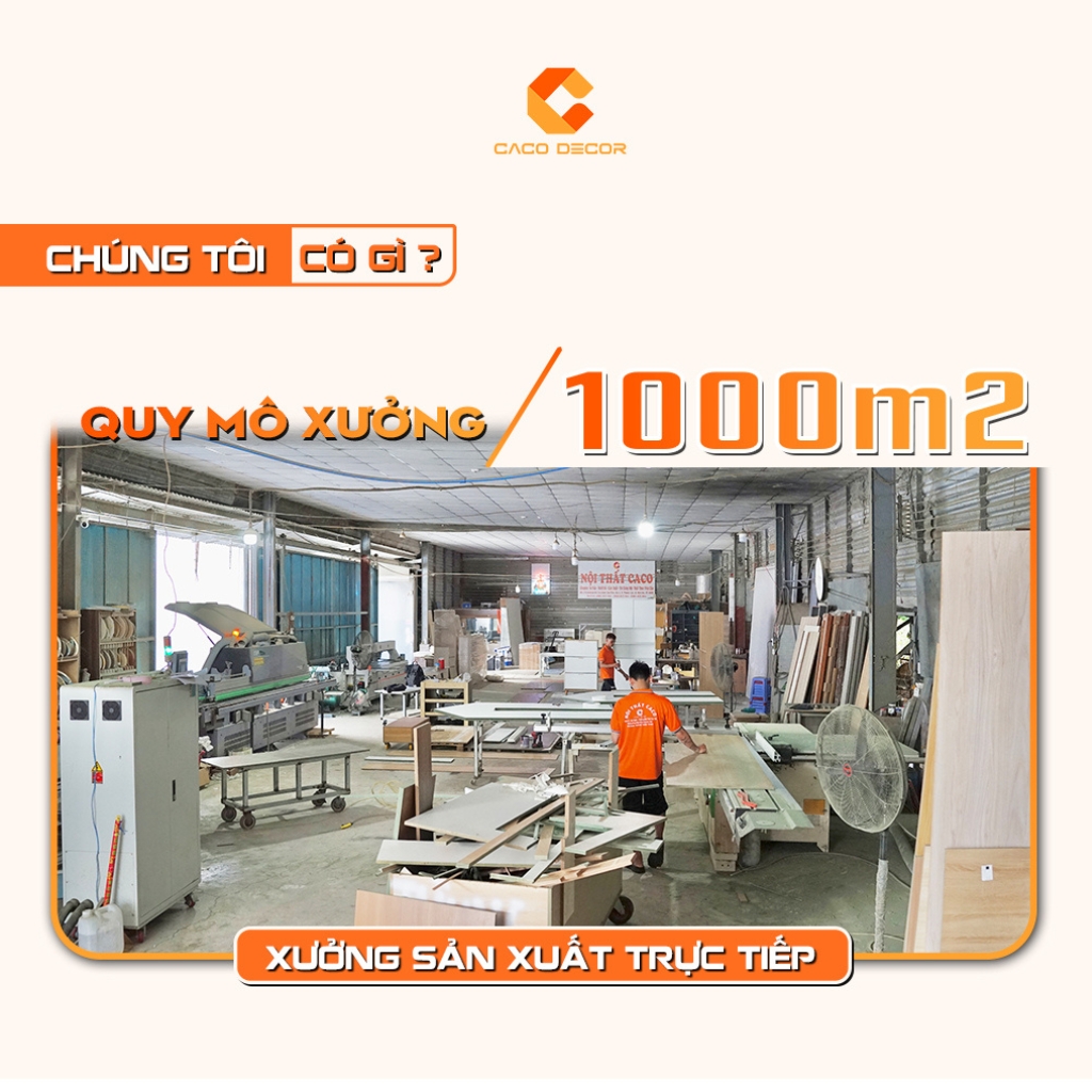 Xưởng rộng 1000m vuông tại CaCo