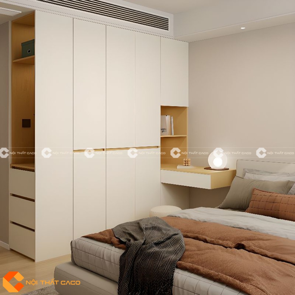 Tủ Quần Áo TAM076 Kết Hợp Bàn Trang Điểm Đa Năng Tủ Quần Áo TAM076 Kết Hợp Bàn Trang Điểm Đa Năng