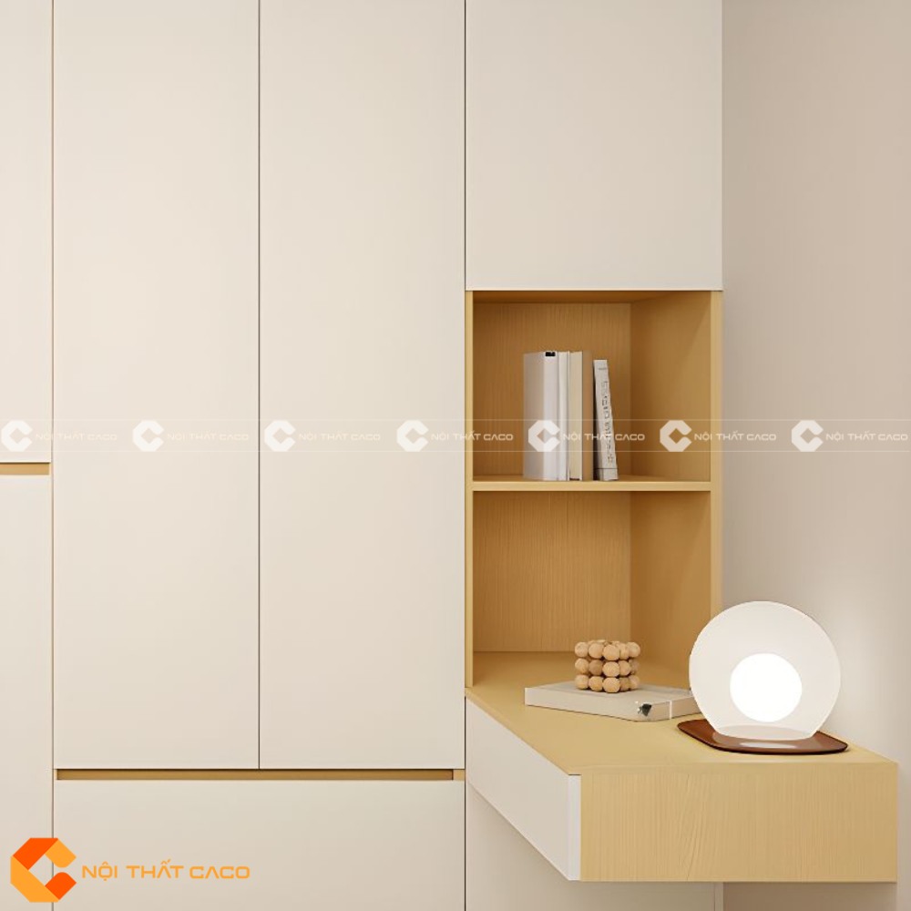 Tủ quần áo gỗ MDF thiết kế tinh tế hiện đại