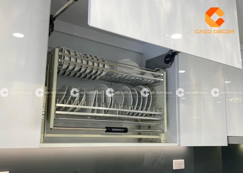 Gợi ý các mẫu kệ đựng chén bằng inox chất lượng, tiện lợi 2