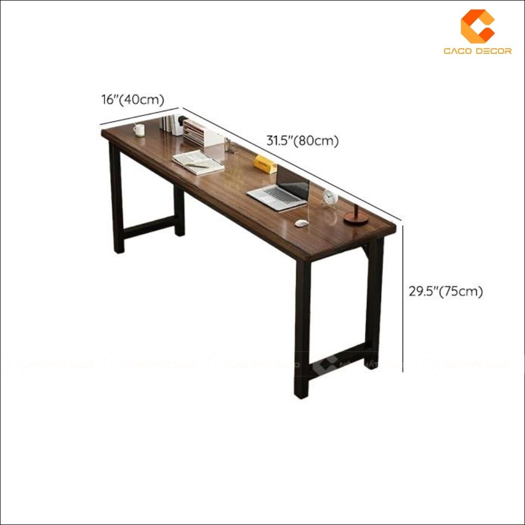 Bàn Làm Việc Gỗ Công Nghiệp BLV041 Kết Hợp Kệ Đa Năng 5