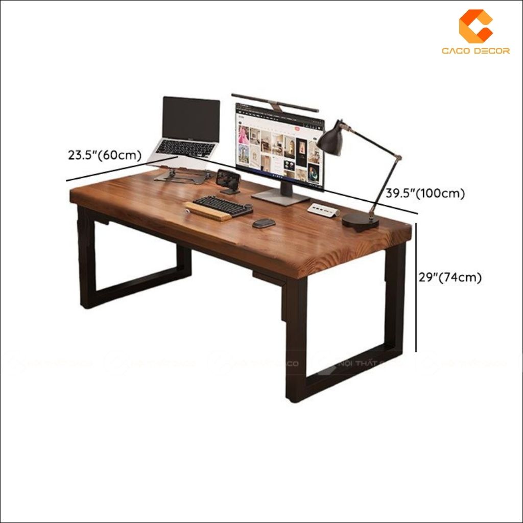 Thiết kế bàn làm việc BLV045 rộng rãi