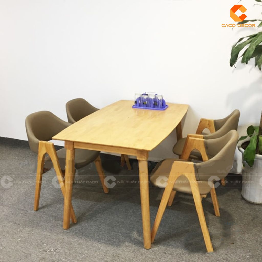 Bộ Bàn Ăn Gỗ Tự Nhiên BA063 Chất Lượng 3
