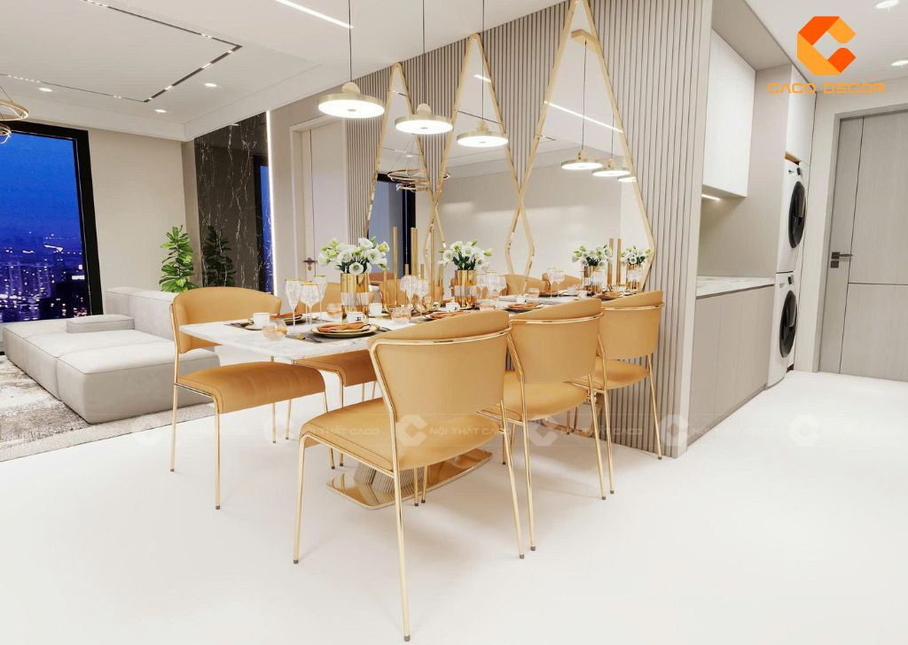 thiết kế nội thất chung cư, căn hộ hình 6