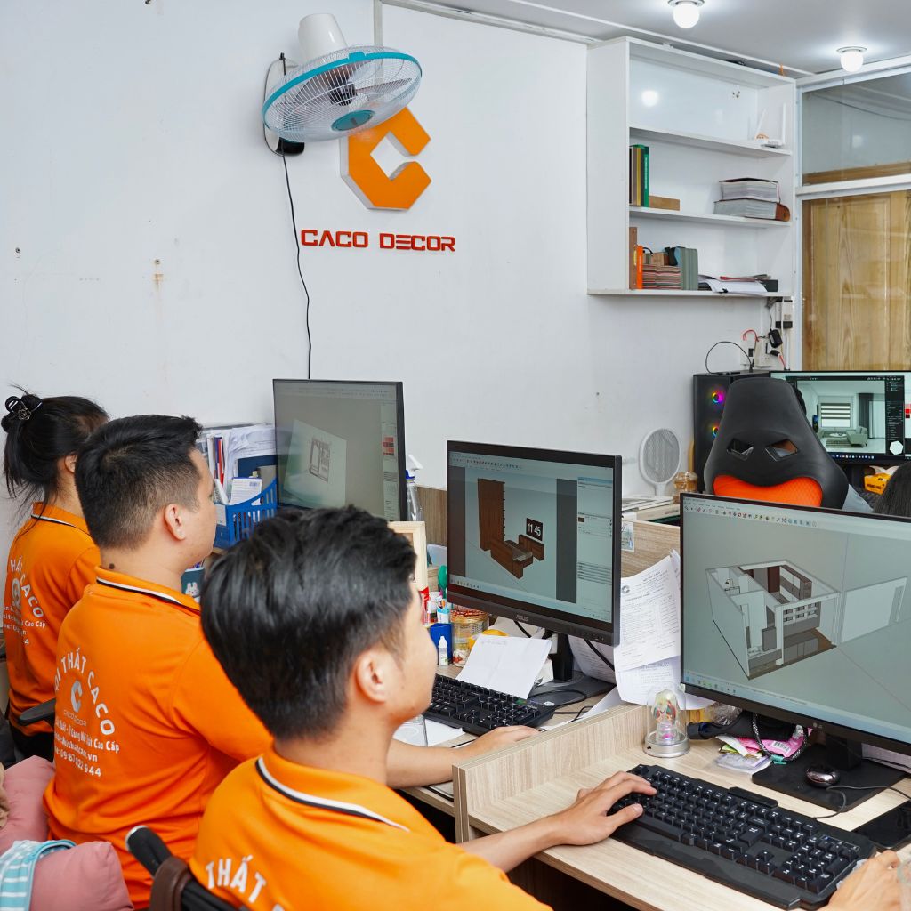 Đội ngũ thiết kế tại CaCo có nhiều năm kinh nghiệm