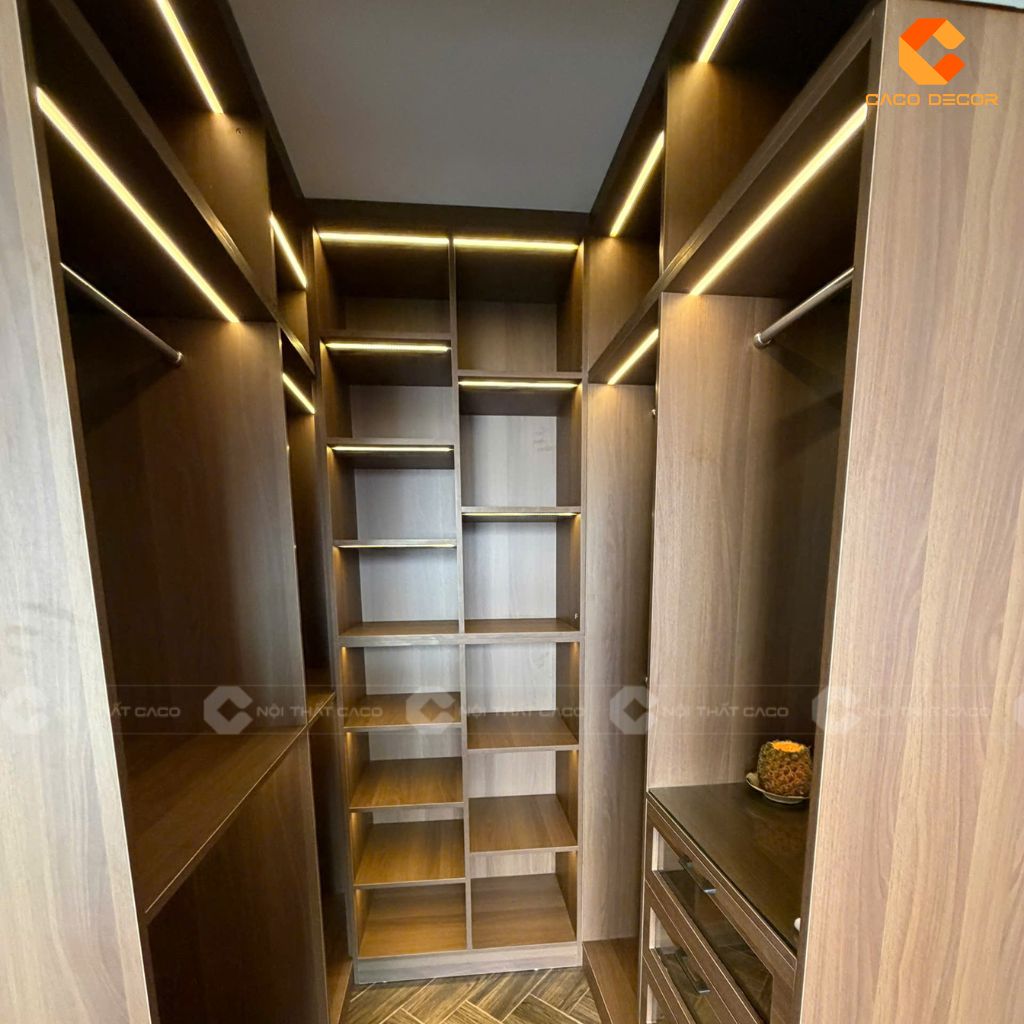 Hình thực tế tủ áo phòng ngủ bàn giao nhà chị Hiền