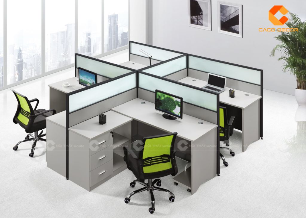 Bàn làm việc nhân viên cho văn phòng