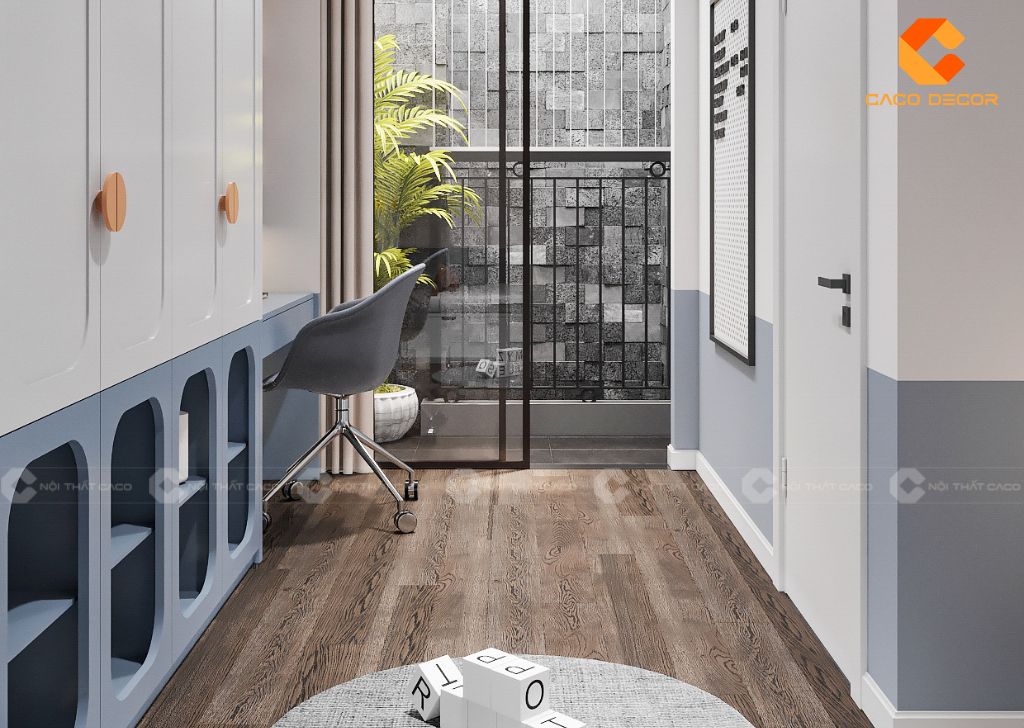 Phòng Ngủ Trẻ Em PNTE076 Cá Tính Cho Bé Trai 4