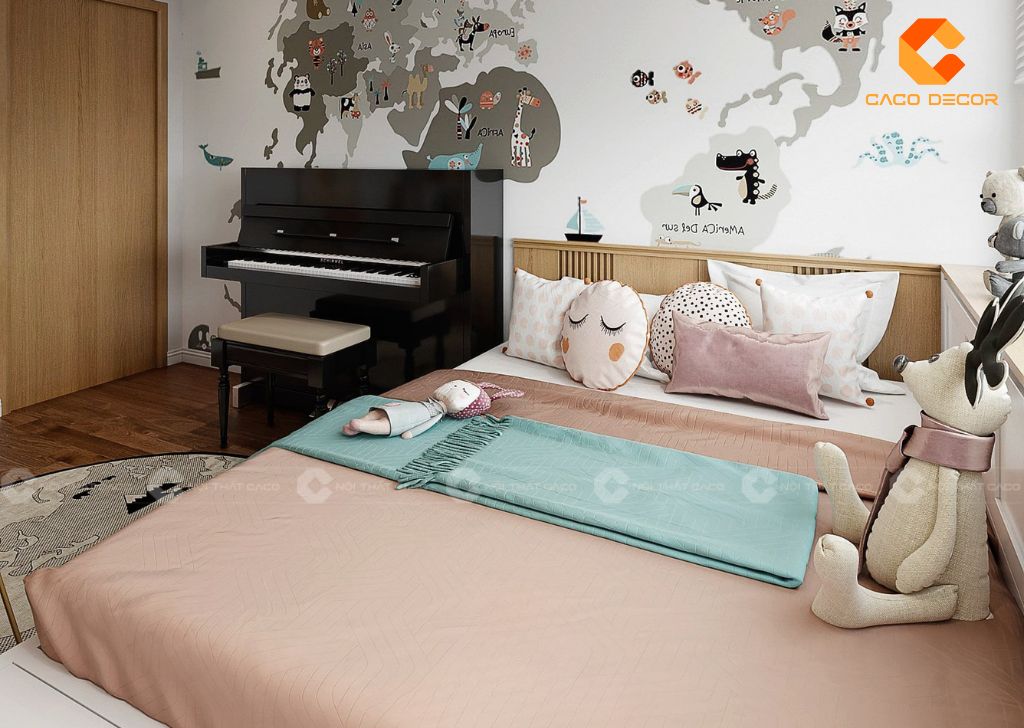 Phòng Ngủ Trẻ Em PNTE081 Thiết Kế Thông Minh 5