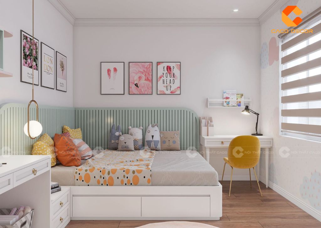 Phòng Ngủ Trẻ Em PNTE084 Hiện Đại Tiện Nghi 1