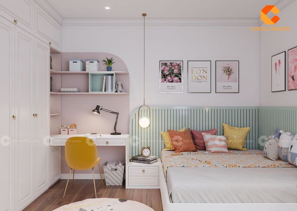 Phòng Ngủ Trẻ Em PNTE084 Hiện Đại Tiện Nghi 3