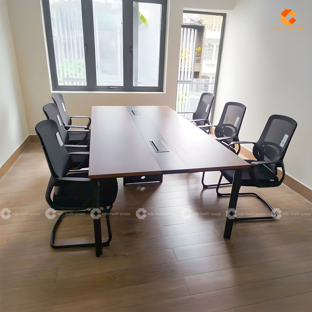 Bộ bàn họp văn phòng dành cho 6 người ngồi