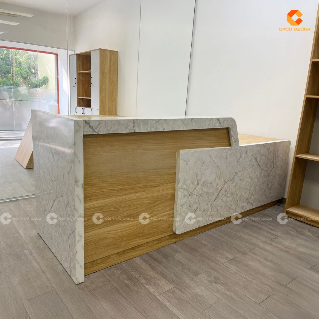 Thi công nội thất khu vực lễ tân