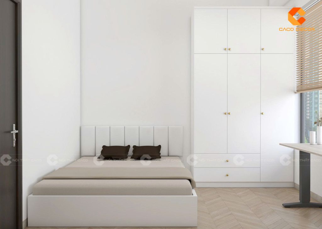Thiết kế combo giường tủ cho phòng ngủ master