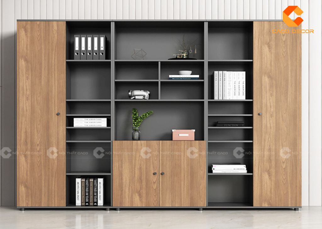 Thiết kế tủ hồ sơ hiện đại cho văn phòng