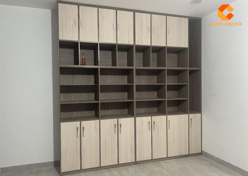 Mẫu tủ hồ sơ cao cấp hiện đại cho văn phòng
