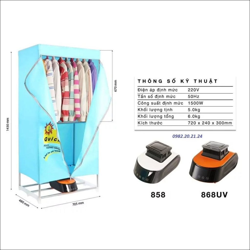 Tủ sấy quần áo Panasonic