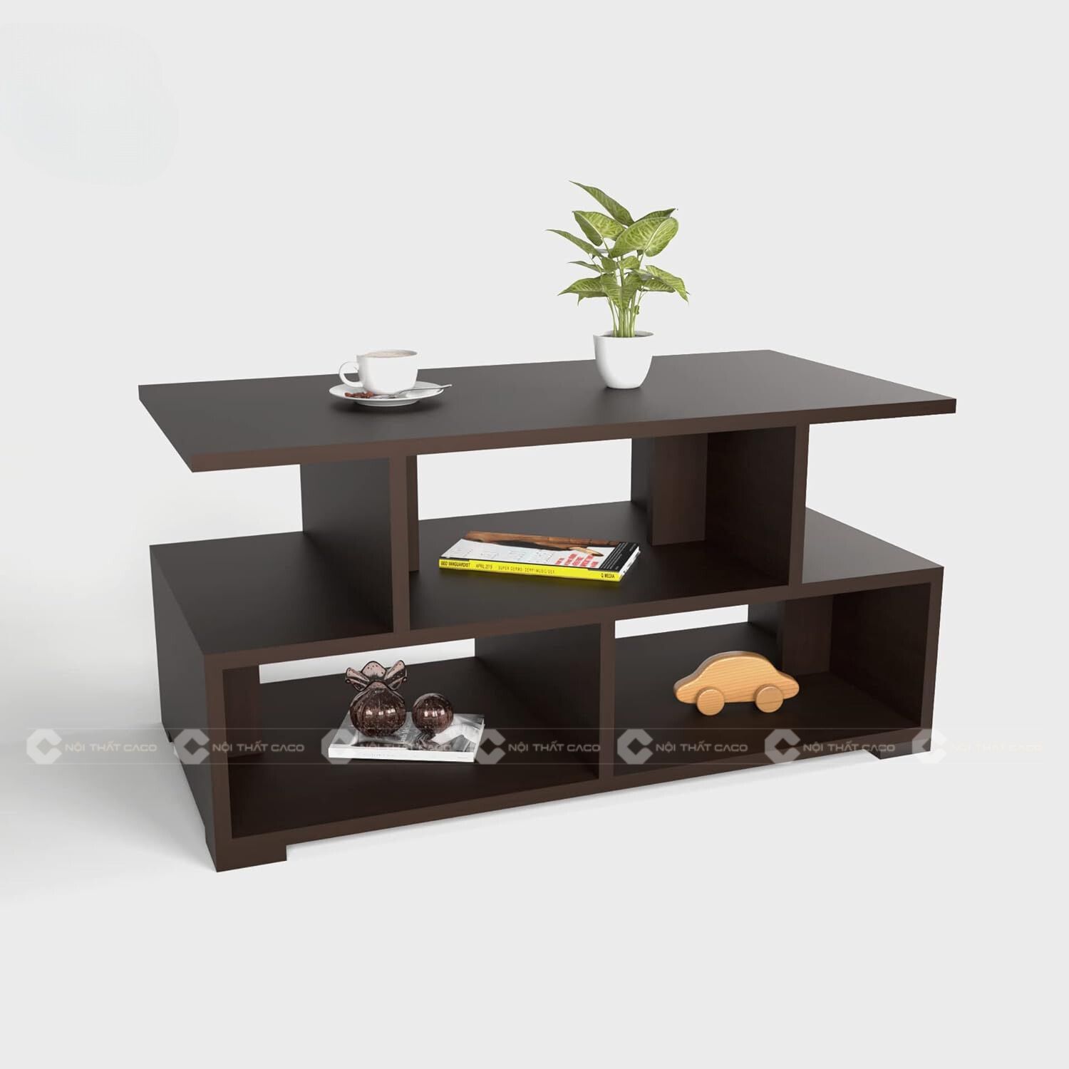 Bàn Trà Gỗ MDF Thiết Kế Tinh Tế, Thanh Lịch, Hiện Đại - BT011 4
