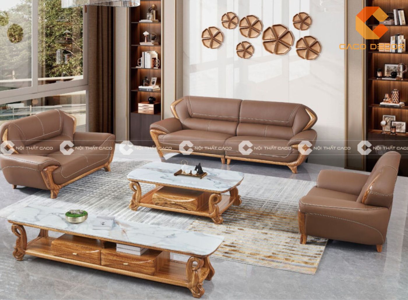 Sofa gỗ mun cao cấp được giới thượng lưu săn đón