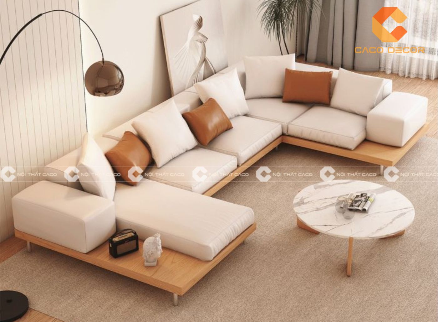 TOP 10 mẫu sofa gỗ đơn giản, kiểu dáng tinh tế - nhìn là mê 14