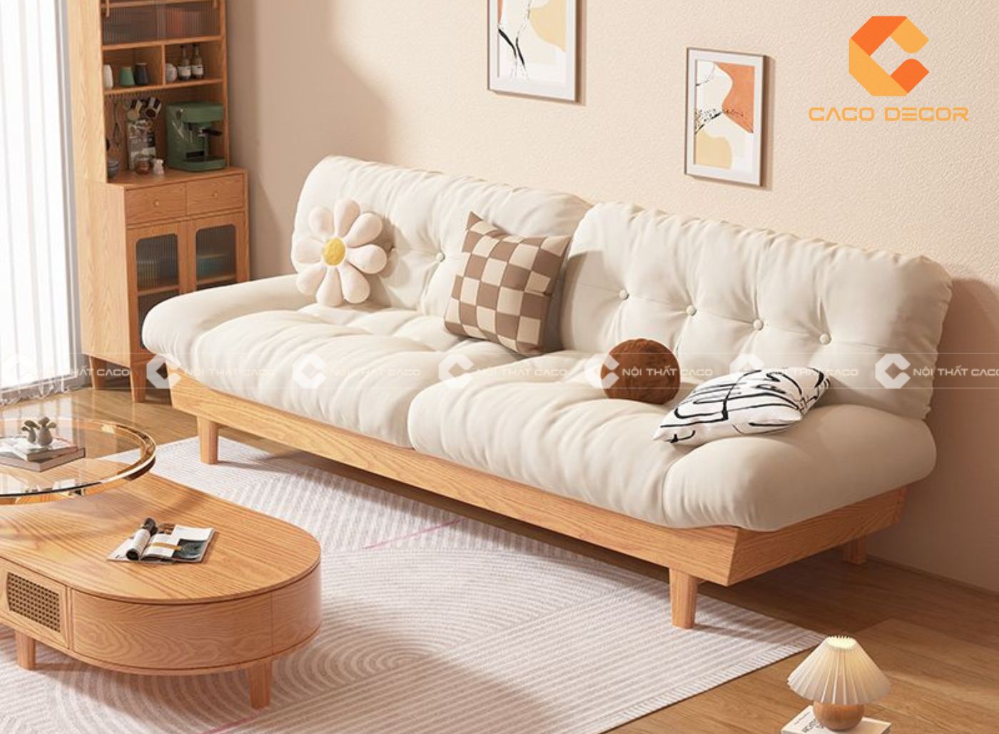 TOP 10 mẫu sofa gỗ đơn giản, kiểu dáng tinh tế - nhìn là mê 12