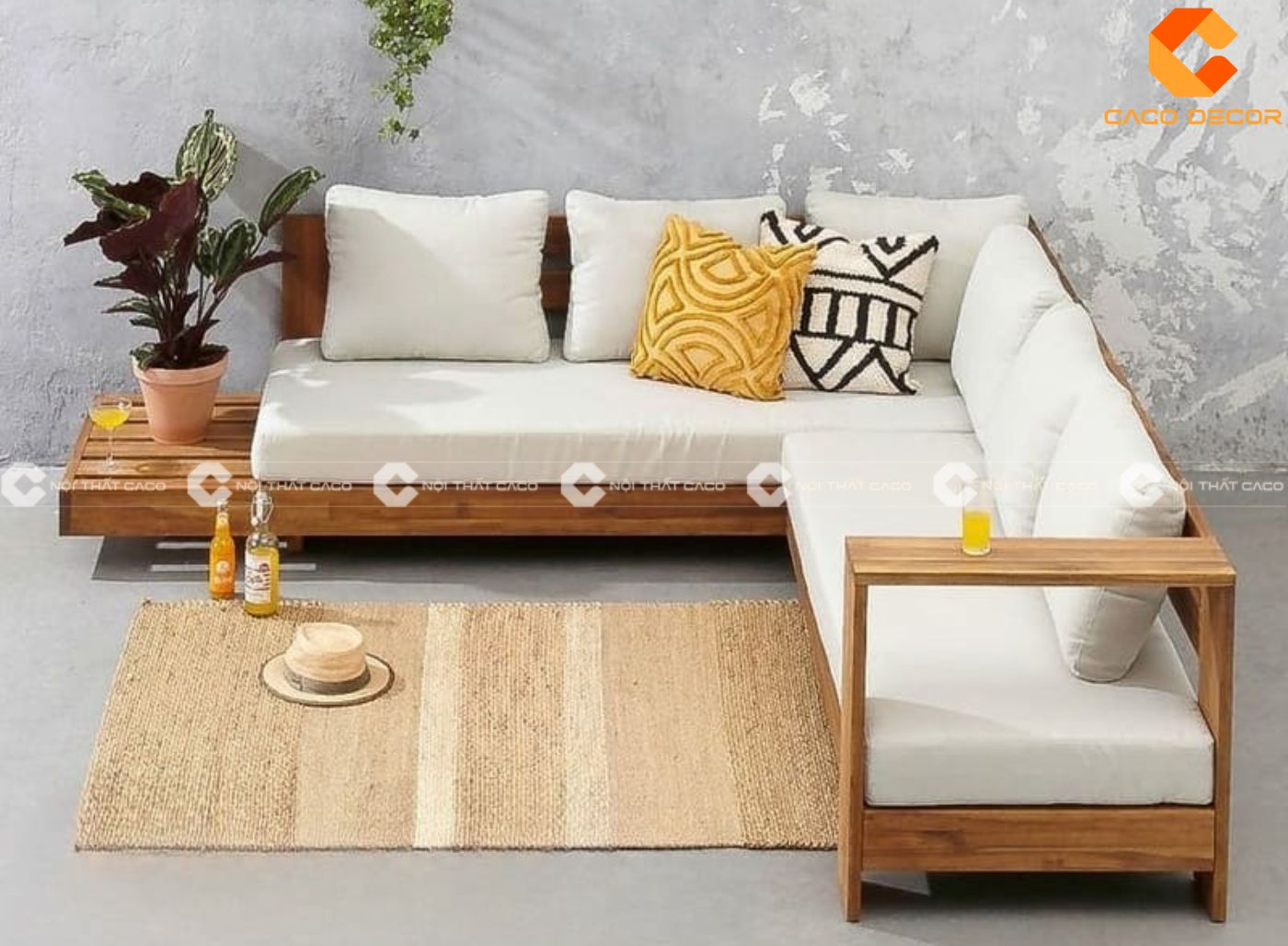 Báo giá 101+ mẫu sofa gỗ cao cấp, thiết kế mới nhất của CaCo 15