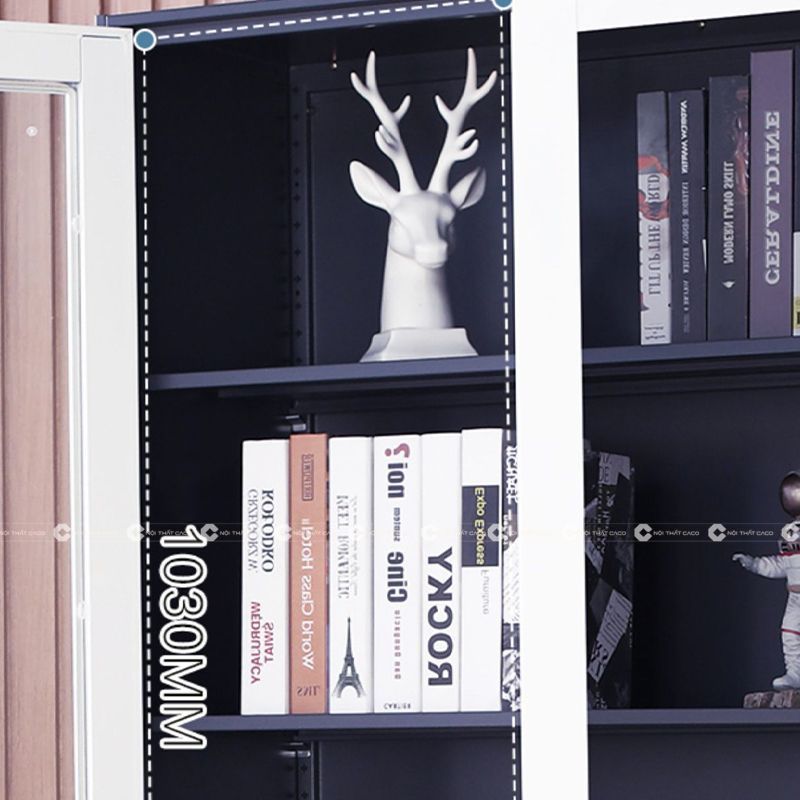 Tủ Hồ Sơ Gỗ MDF Có Ngăn Kéo Đa Năng, Hiện Đại  - THS012 1