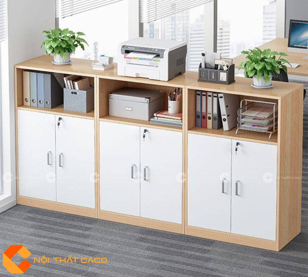 Tủ Hồ Sơ Gỗ MDF Thiết Kế Đa Năng, Hiện Đại - THS011 6