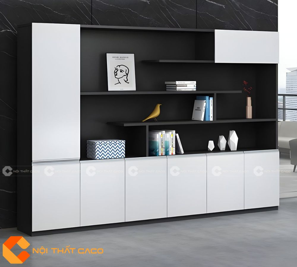 Tủ Hồ Sơ Gỗ MDF Thiết Kế Đa Năng, Hiện Đại - THS016 7
