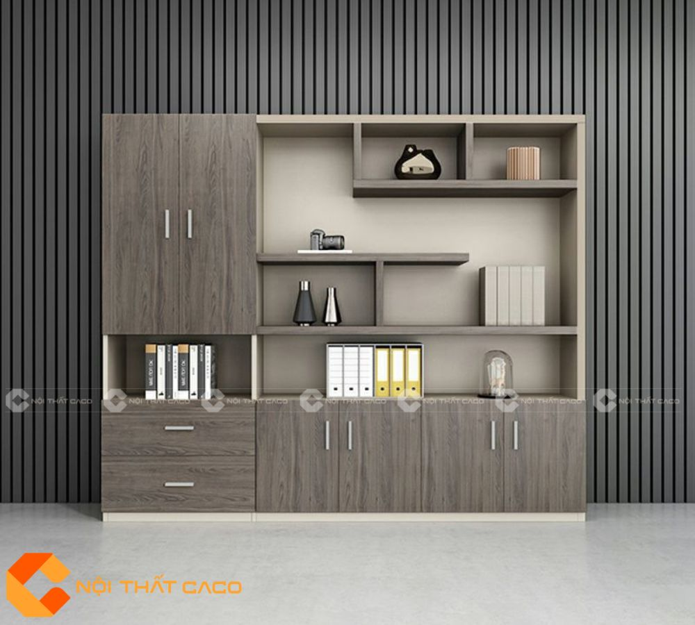 Tủ Hồ Sơ Gỗ MDF Thiết Kế Đa Năng, Hiện Đại - THS018 7