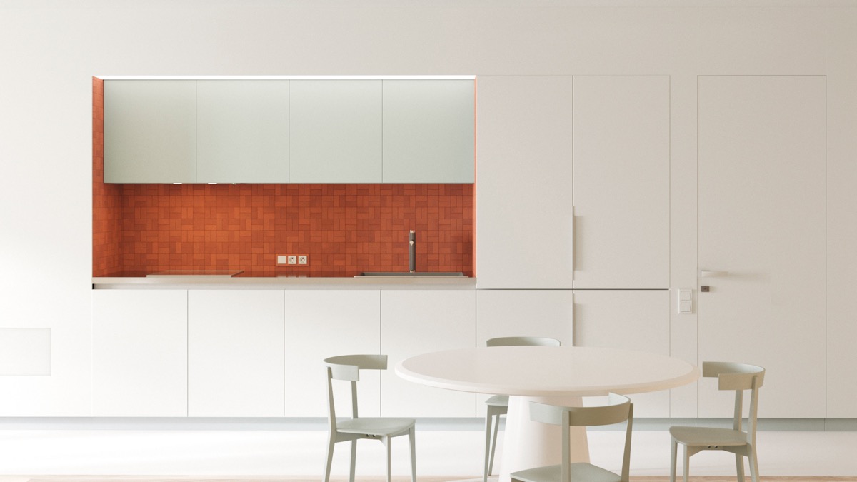 Thiết kế tủ bếp thông minh, cánh bếp đẹp