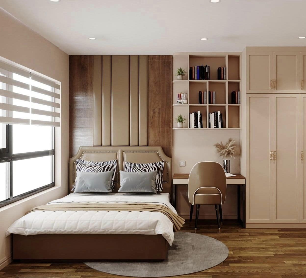 Những cách bố trí phòng ngủ 10m2 khoa học